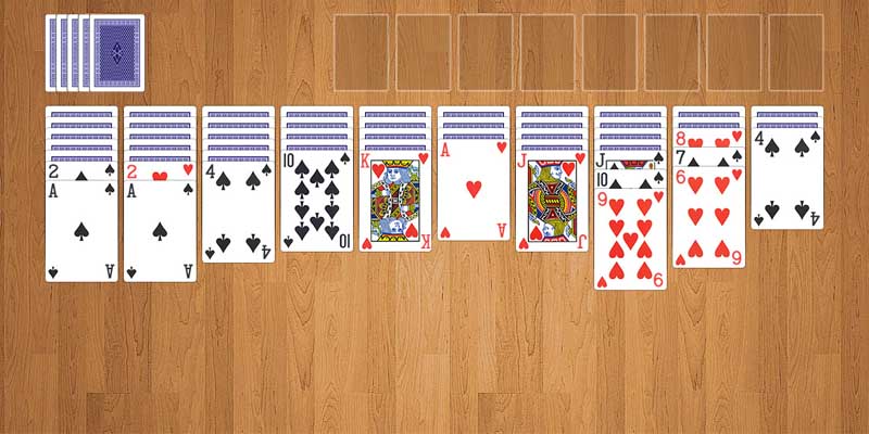 Solitaire là game bài đơn người chơi, rất phổ biến trên máy tính